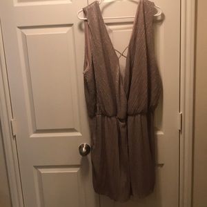 Shimmered romper